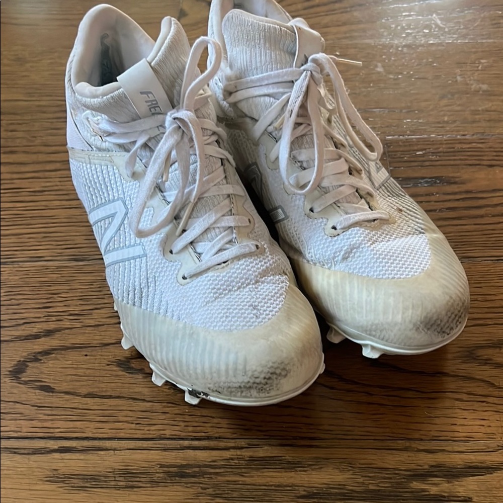 New Balance freeze White lacrosse cleats